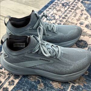 Brooks Grey/Blue Glycerin 21 Stealthfit Athletic Shoes Women’s